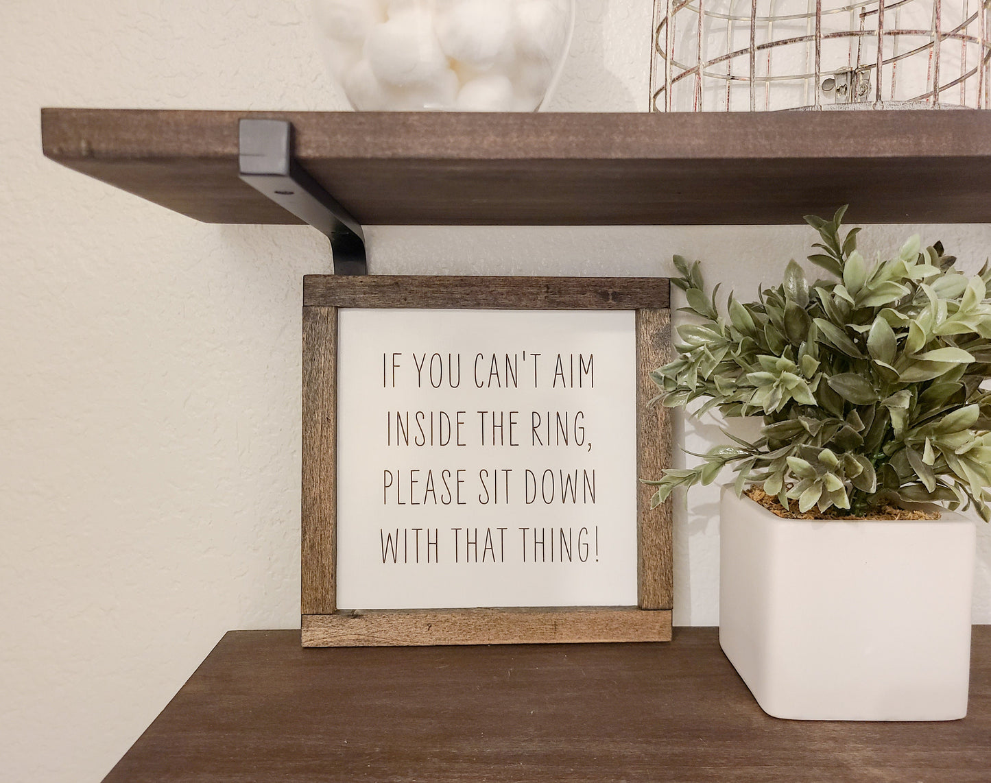 Funny Bathroom Sign, Bathroom Decor,  Restroom Sign, Boys Bathroom Sign